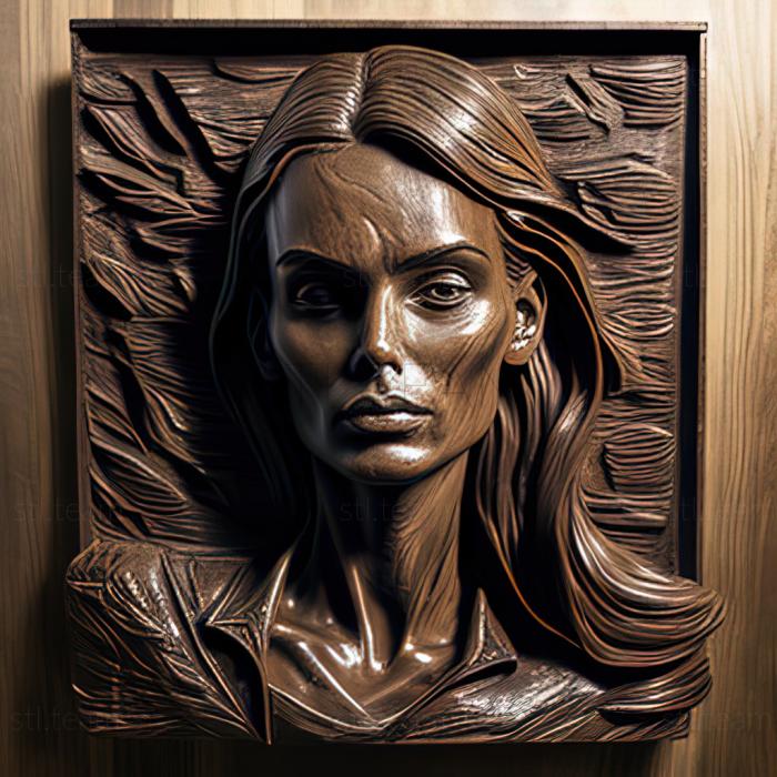 3D модель Святая Мона Сакс из Max Payne (STL)